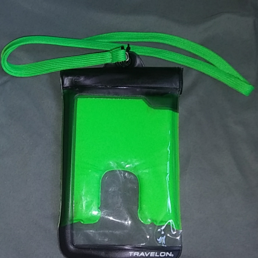 Waterproof phone holder